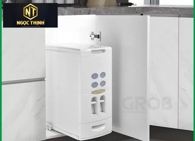 Thùng Gạo Âm Tủ RB-18.4 tại Tam An